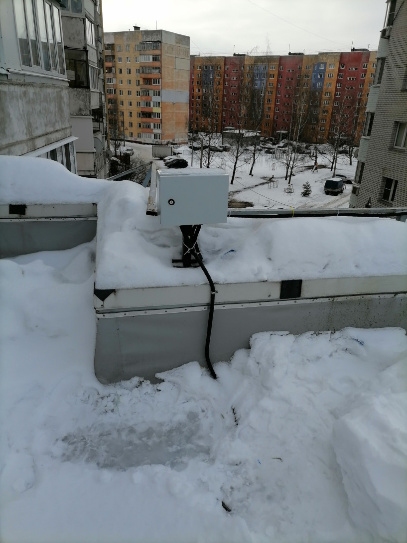 Обогрев воронок